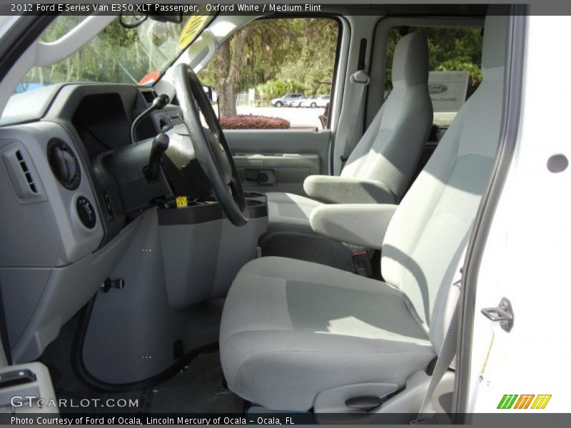 Front Seat of 2012 E Series Van E350 XLT Passenger