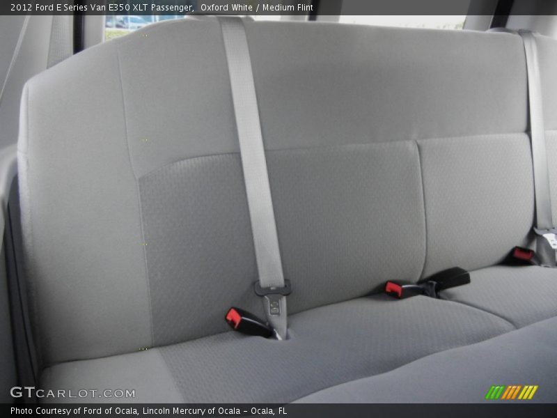 Rear Seat of 2012 E Series Van E350 XLT Passenger
