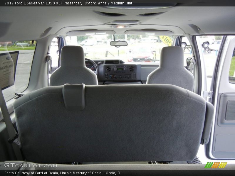 Oxford White / Medium Flint 2012 Ford E Series Van E350 XLT Passenger
