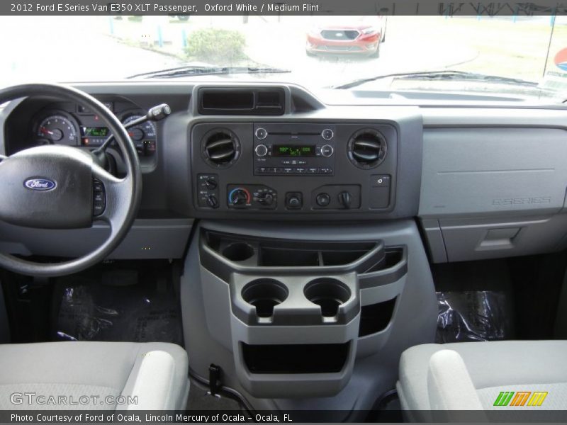 Dashboard of 2012 E Series Van E350 XLT Passenger