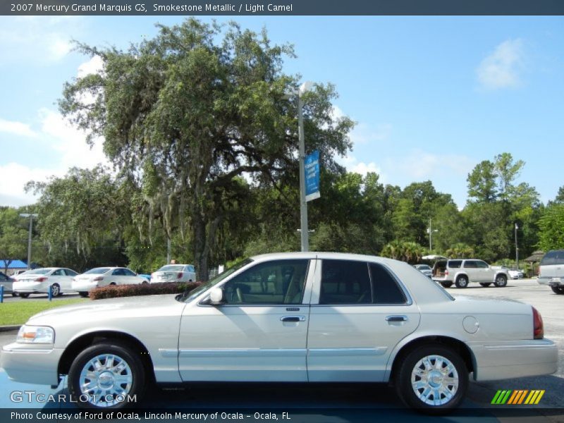 Smokestone Metallic / Light Camel 2007 Mercury Grand Marquis GS