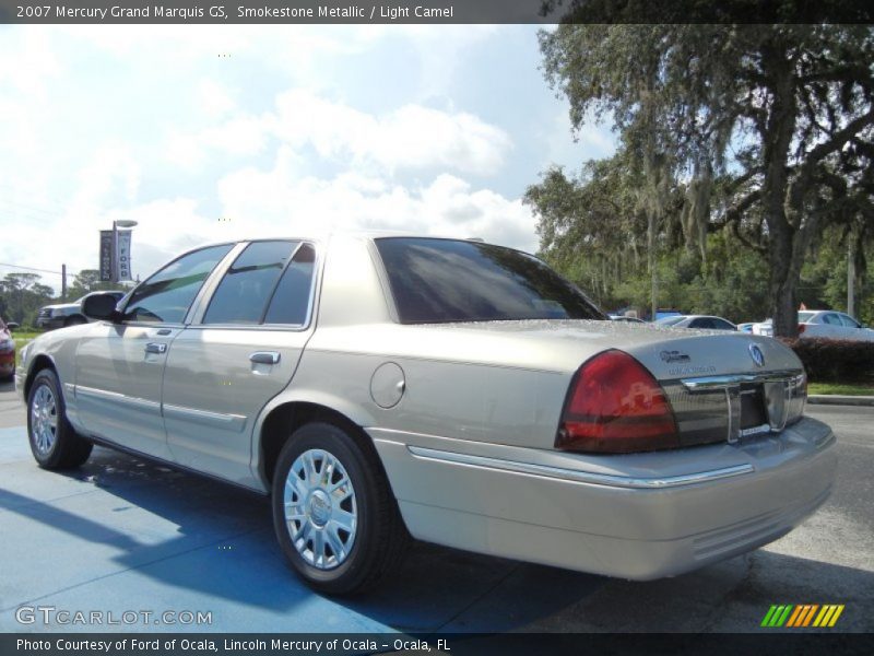 Smokestone Metallic / Light Camel 2007 Mercury Grand Marquis GS