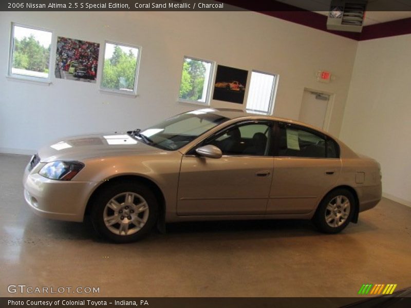 Coral Sand Metallic / Charcoal 2006 Nissan Altima 2.5 S Special Edition