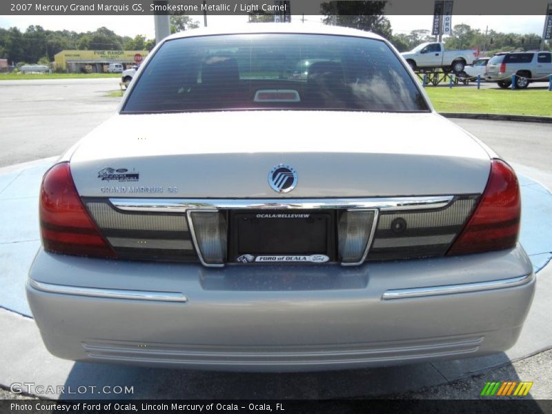 Smokestone Metallic / Light Camel 2007 Mercury Grand Marquis GS