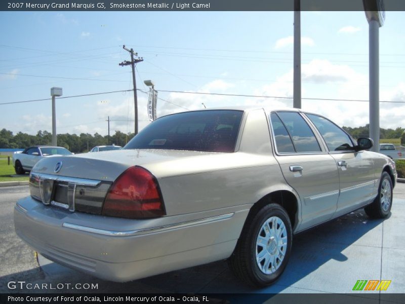 Smokestone Metallic / Light Camel 2007 Mercury Grand Marquis GS