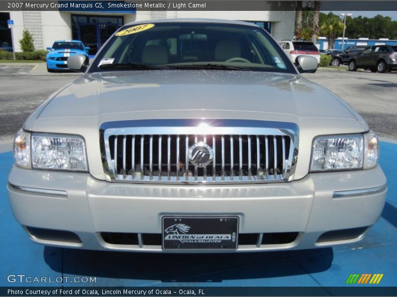 Smokestone Metallic / Light Camel 2007 Mercury Grand Marquis GS