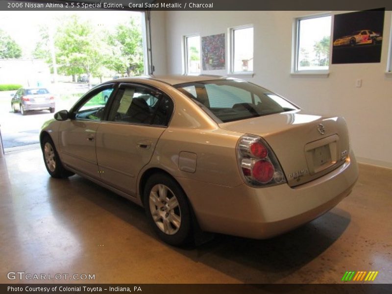Coral Sand Metallic / Charcoal 2006 Nissan Altima 2.5 S Special Edition