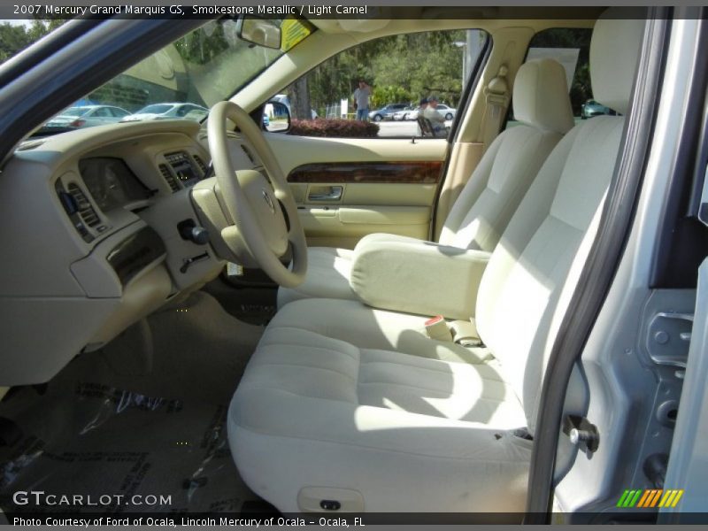 Smokestone Metallic / Light Camel 2007 Mercury Grand Marquis GS