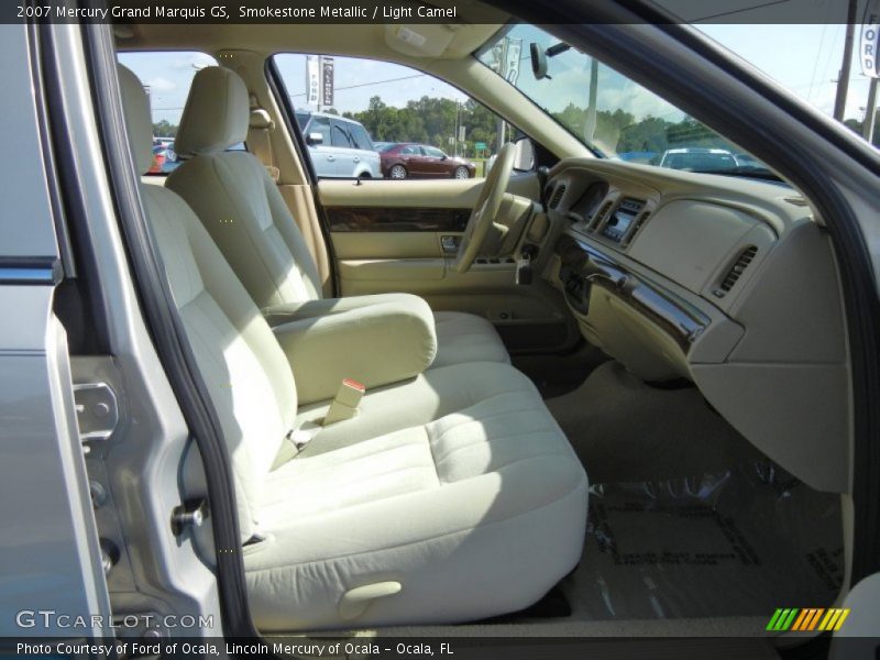 Smokestone Metallic / Light Camel 2007 Mercury Grand Marquis GS