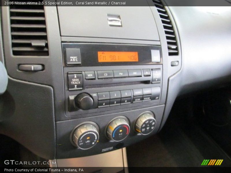 Coral Sand Metallic / Charcoal 2006 Nissan Altima 2.5 S Special Edition