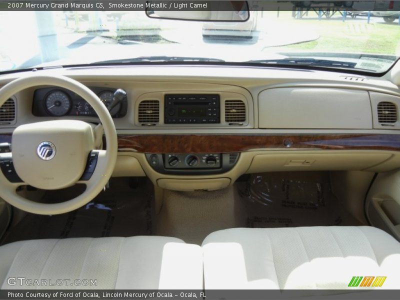 Smokestone Metallic / Light Camel 2007 Mercury Grand Marquis GS