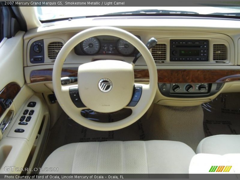 Smokestone Metallic / Light Camel 2007 Mercury Grand Marquis GS