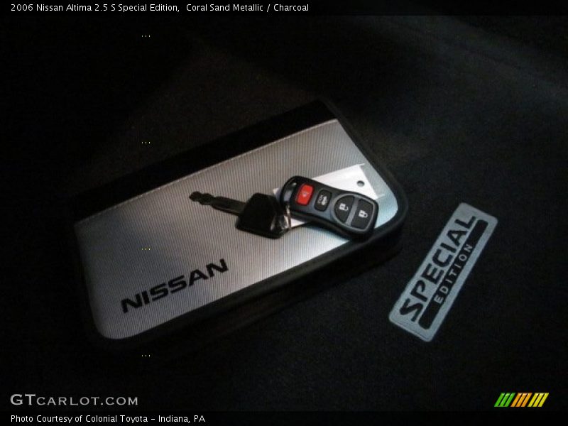 Coral Sand Metallic / Charcoal 2006 Nissan Altima 2.5 S Special Edition