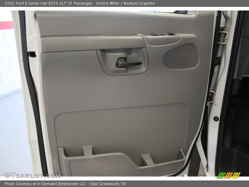 Oxford White / Medium Graphite 2002 Ford E Series Van E350 XLT 15 Passenger