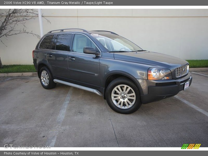 Titanium Gray Metallic / Taupe/Light Taupe 2006 Volvo XC90 V8 AWD