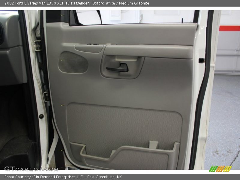 Oxford White / Medium Graphite 2002 Ford E Series Van E350 XLT 15 Passenger