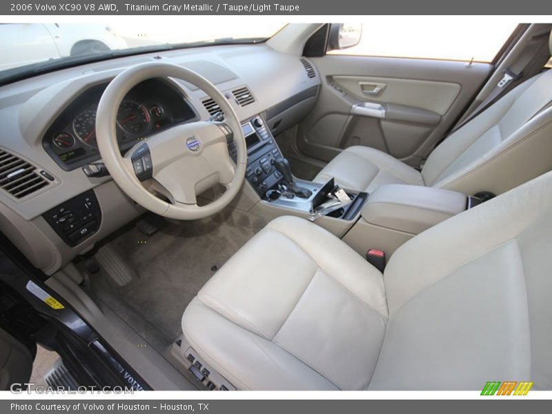 Titanium Gray Metallic / Taupe/Light Taupe 2006 Volvo XC90 V8 AWD