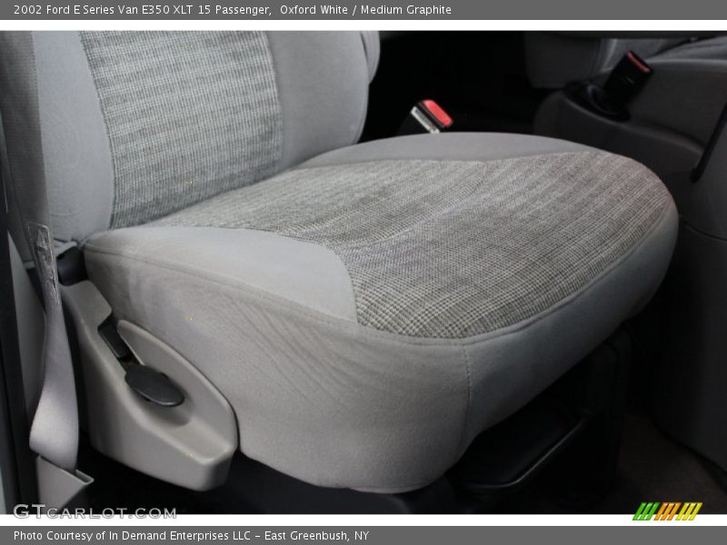 Oxford White / Medium Graphite 2002 Ford E Series Van E350 XLT 15 Passenger