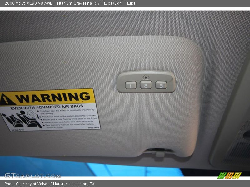 Titanium Gray Metallic / Taupe/Light Taupe 2006 Volvo XC90 V8 AWD