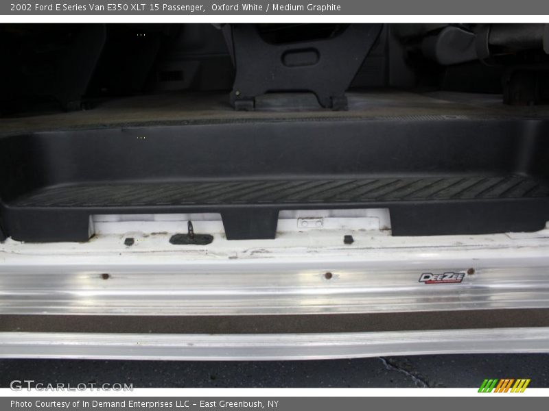 Oxford White / Medium Graphite 2002 Ford E Series Van E350 XLT 15 Passenger