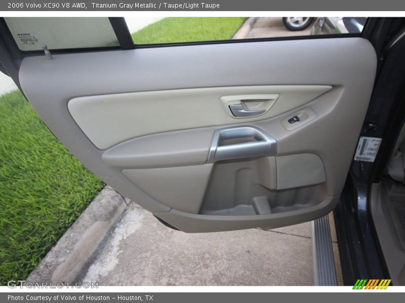 Titanium Gray Metallic / Taupe/Light Taupe 2006 Volvo XC90 V8 AWD