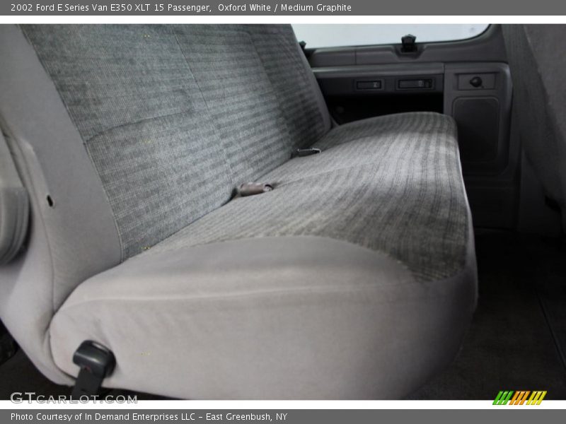 Oxford White / Medium Graphite 2002 Ford E Series Van E350 XLT 15 Passenger