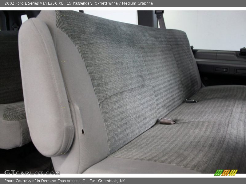 Oxford White / Medium Graphite 2002 Ford E Series Van E350 XLT 15 Passenger