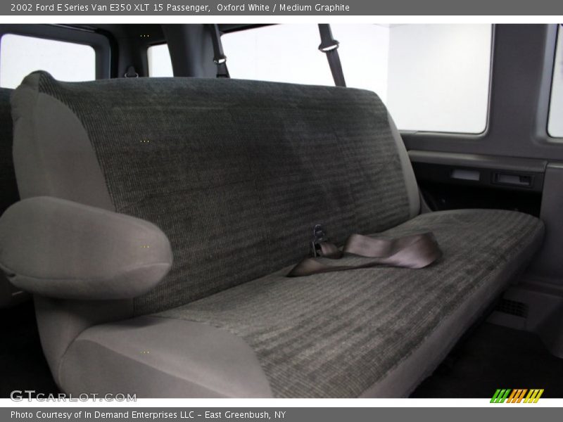 Oxford White / Medium Graphite 2002 Ford E Series Van E350 XLT 15 Passenger