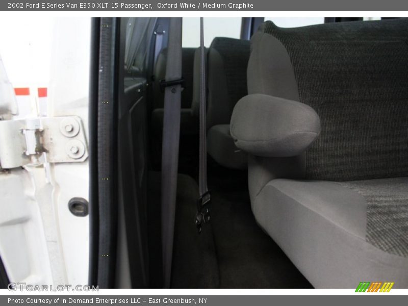 Oxford White / Medium Graphite 2002 Ford E Series Van E350 XLT 15 Passenger
