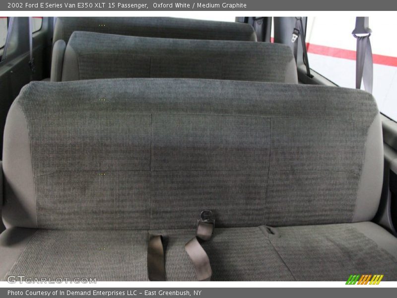 Oxford White / Medium Graphite 2002 Ford E Series Van E350 XLT 15 Passenger