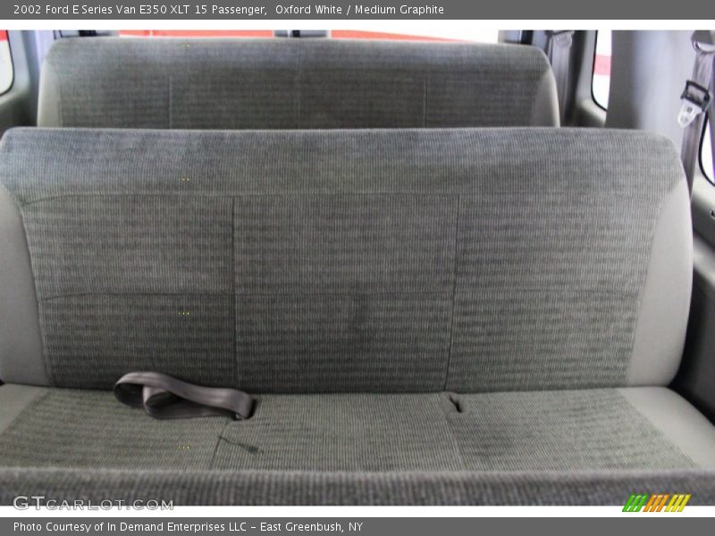 Oxford White / Medium Graphite 2002 Ford E Series Van E350 XLT 15 Passenger