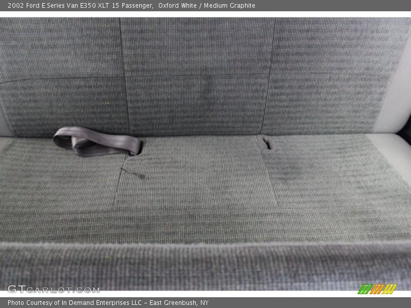 Oxford White / Medium Graphite 2002 Ford E Series Van E350 XLT 15 Passenger