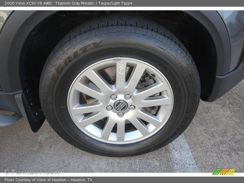 Titanium Gray Metallic / Taupe/Light Taupe 2006 Volvo XC90 V8 AWD