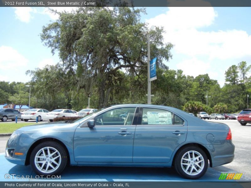  2012 Fusion SEL Steel Blue Metallic