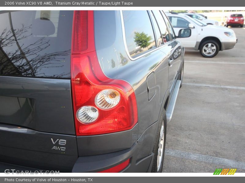 Titanium Gray Metallic / Taupe/Light Taupe 2006 Volvo XC90 V8 AWD