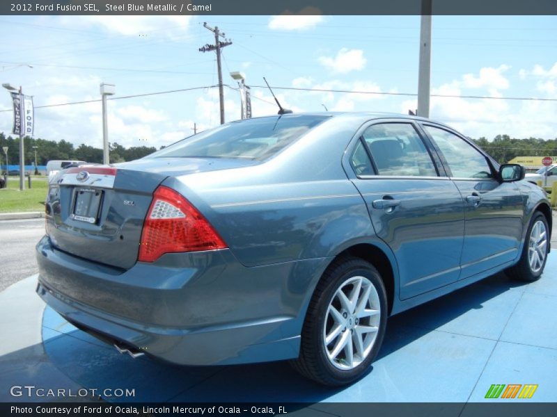  2012 Fusion SEL Steel Blue Metallic