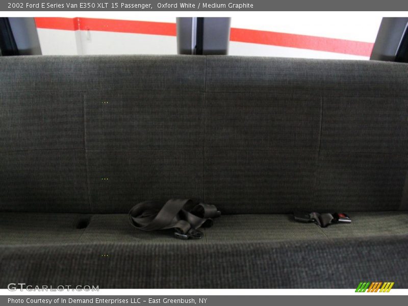 Oxford White / Medium Graphite 2002 Ford E Series Van E350 XLT 15 Passenger