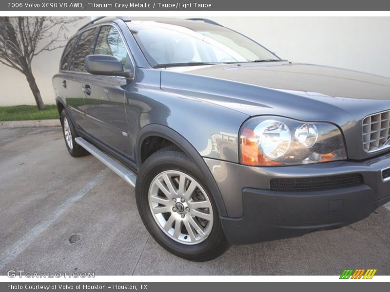 Titanium Gray Metallic / Taupe/Light Taupe 2006 Volvo XC90 V8 AWD