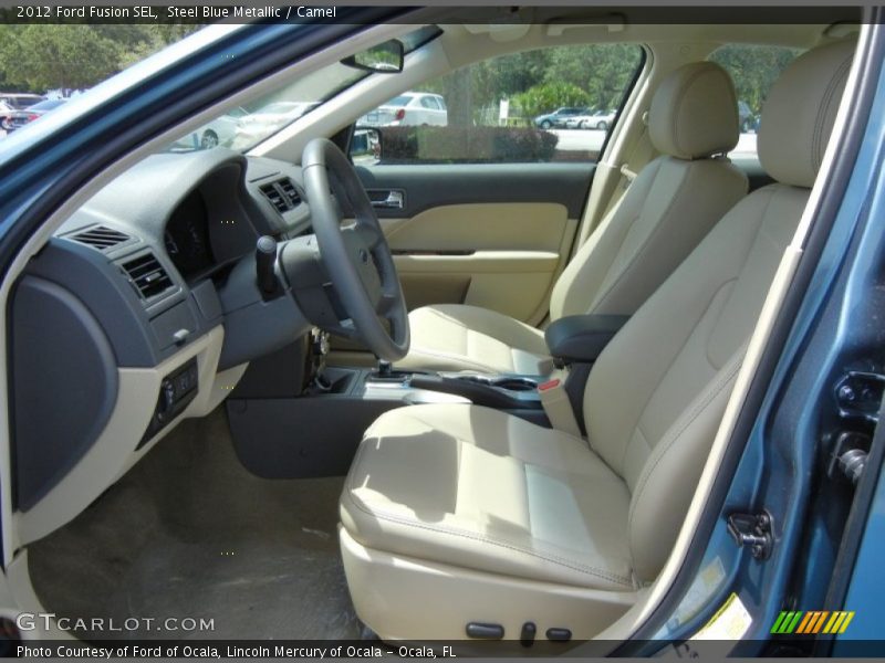 Front Seat of 2012 Fusion SEL