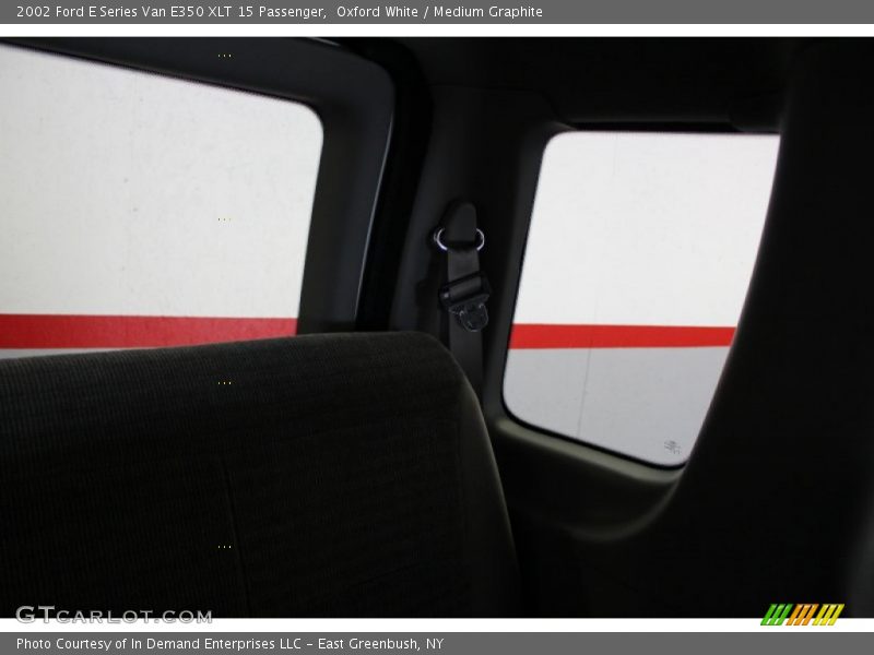 Oxford White / Medium Graphite 2002 Ford E Series Van E350 XLT 15 Passenger