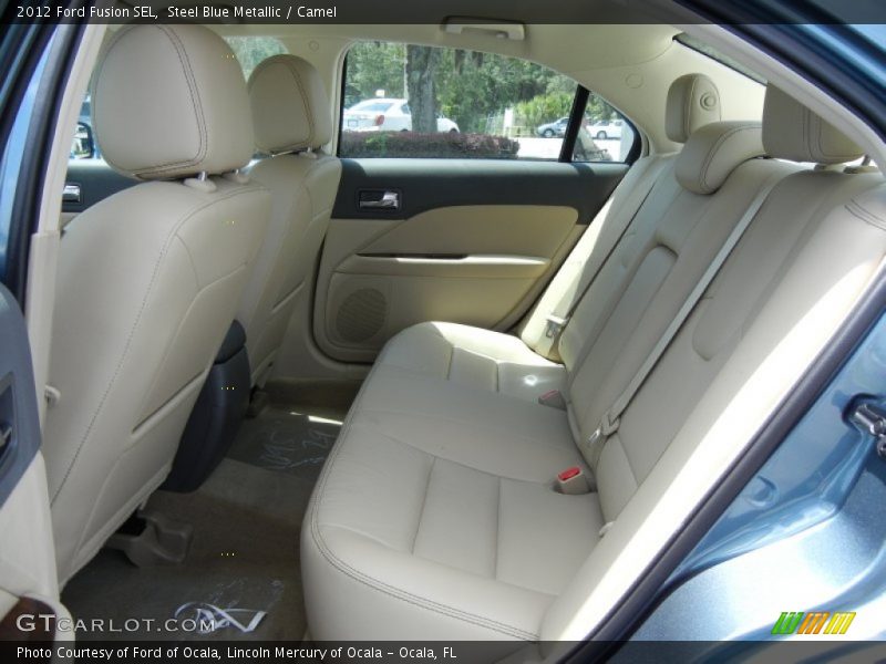 Rear Seat of 2012 Fusion SEL