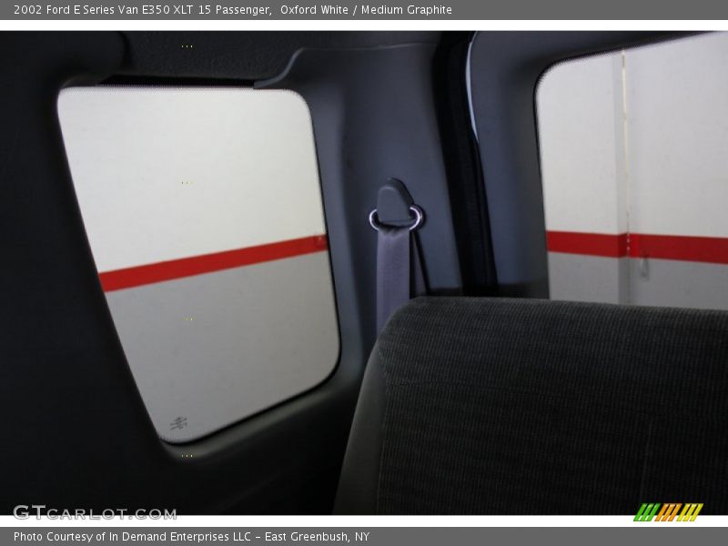 Oxford White / Medium Graphite 2002 Ford E Series Van E350 XLT 15 Passenger