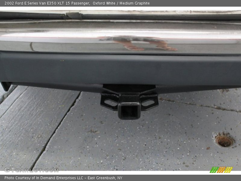 Oxford White / Medium Graphite 2002 Ford E Series Van E350 XLT 15 Passenger