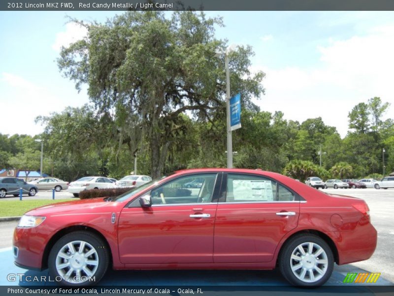  2012 MKZ FWD Red Candy Metallic
