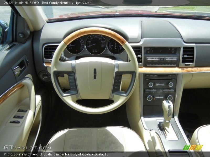 Dashboard of 2012 MKZ FWD