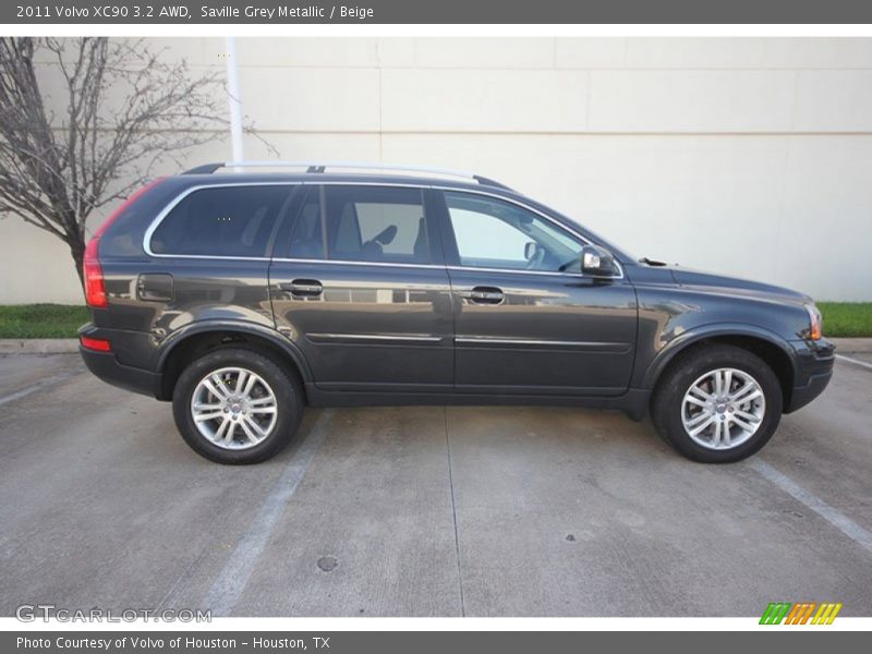 Saville Grey Metallic / Beige 2011 Volvo XC90 3.2 AWD