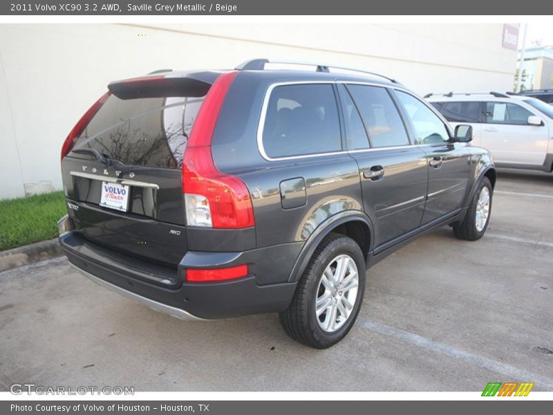 Saville Grey Metallic / Beige 2011 Volvo XC90 3.2 AWD