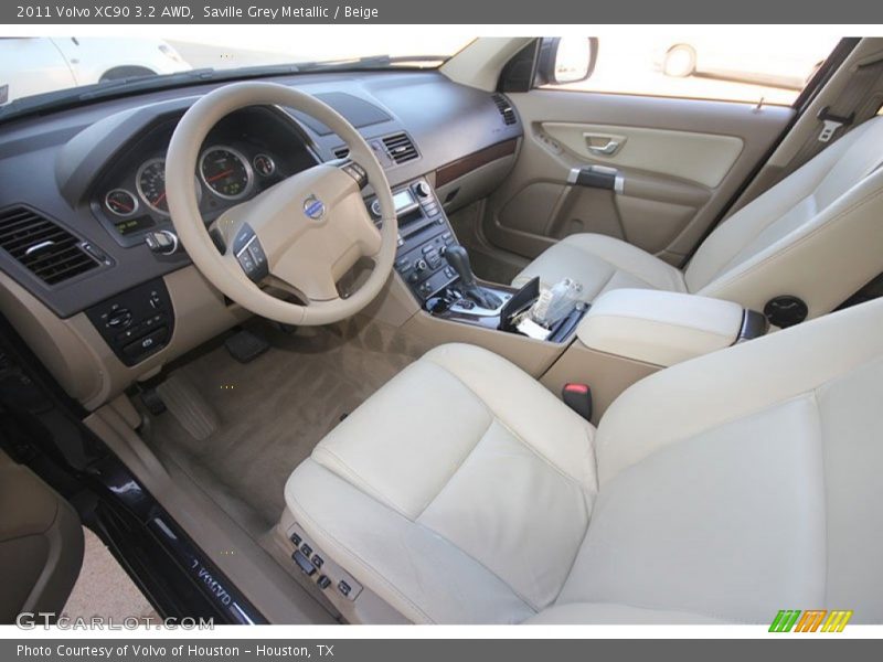 Saville Grey Metallic / Beige 2011 Volvo XC90 3.2 AWD
