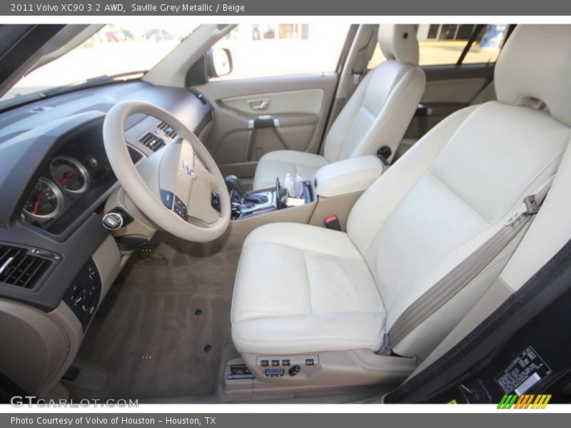 Saville Grey Metallic / Beige 2011 Volvo XC90 3.2 AWD