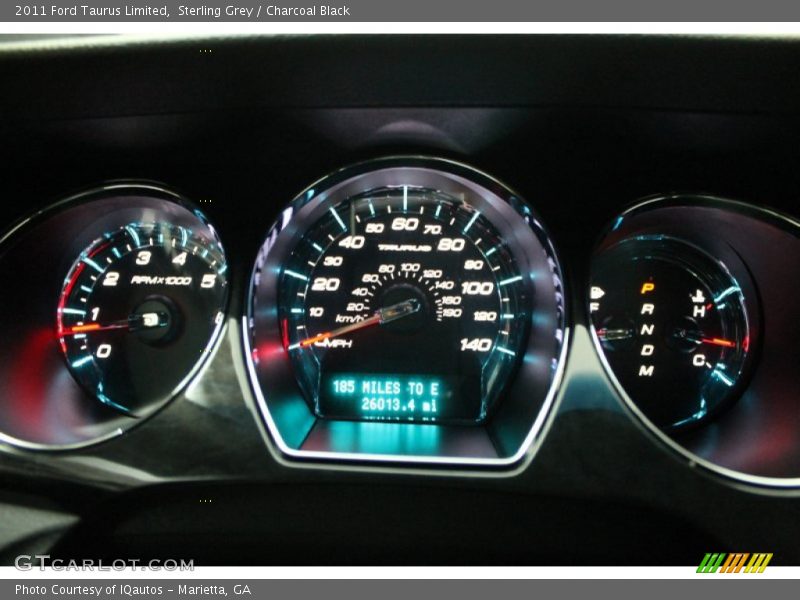  2011 Taurus Limited Limited Gauges